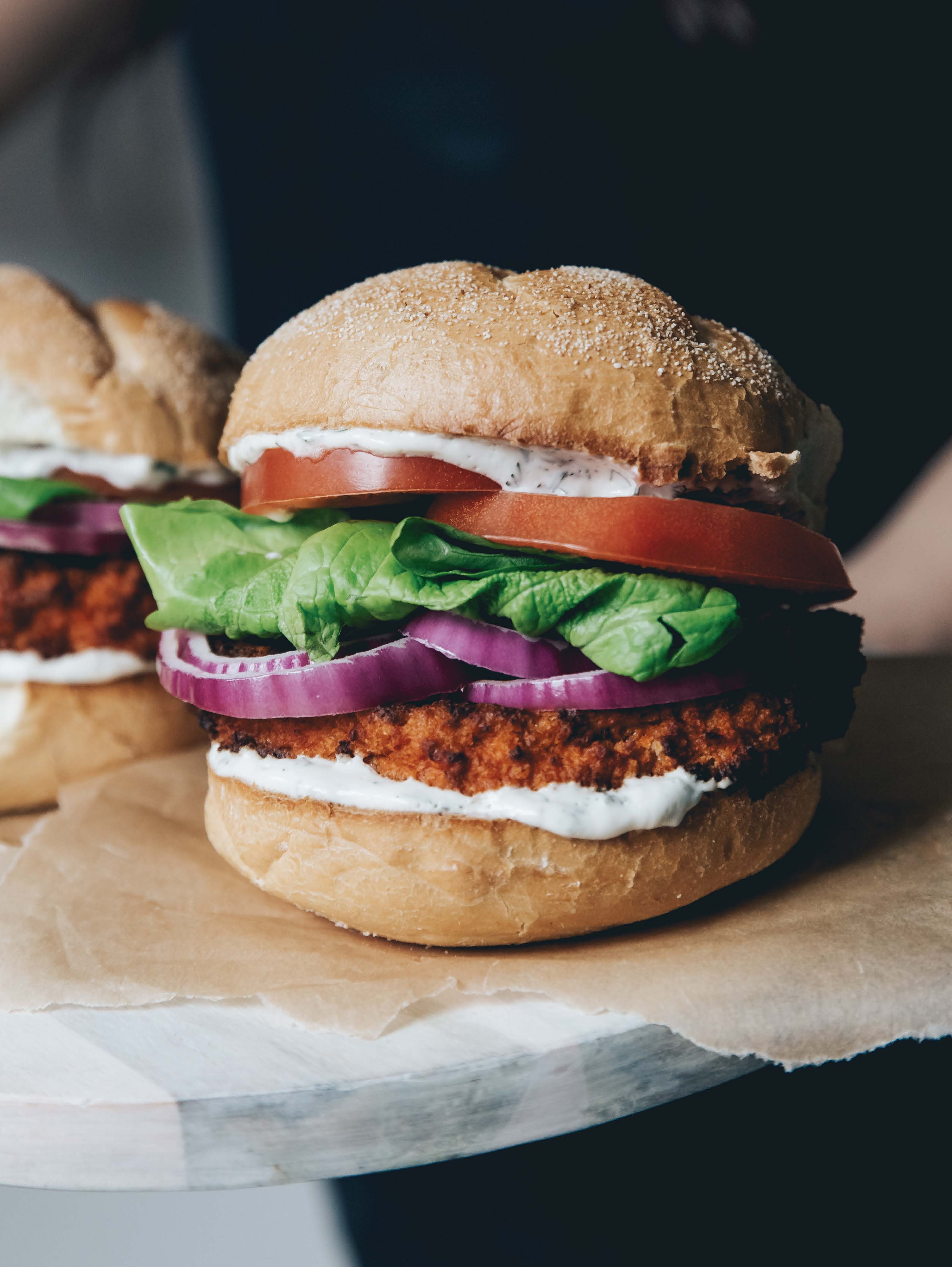 Buffalo Cauliflower Sandwich By Lauren Toyota Peace Advocacy Network